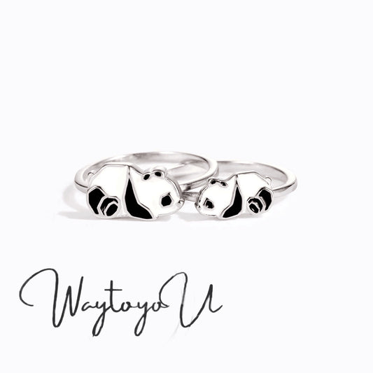 A pair of panda rings